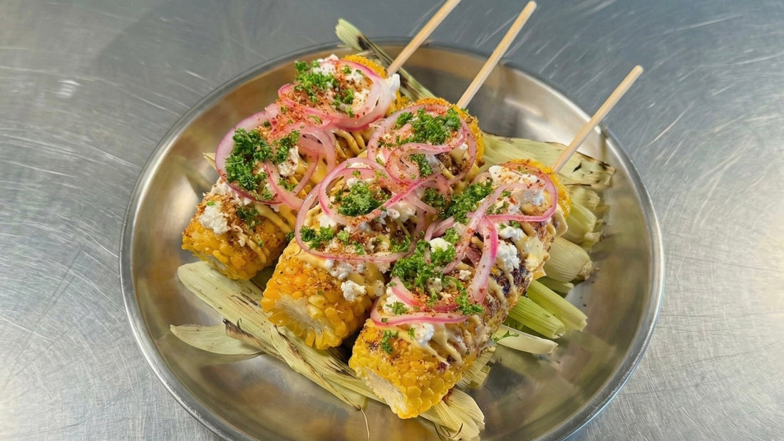 Empress Pineapple Miso Hot Sauce x Loaded Grilled Corn