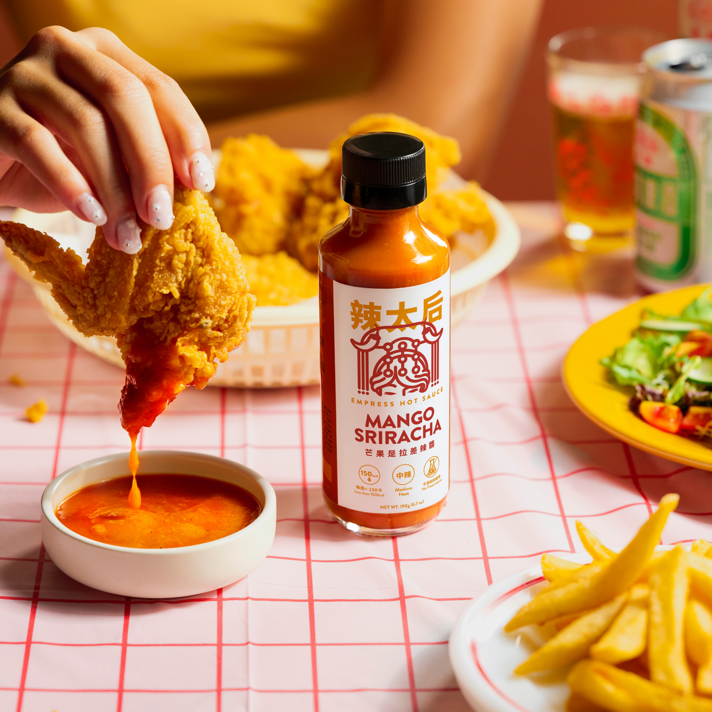 MEDIUM HEAT｜Mango Sriracha Hot Sauce