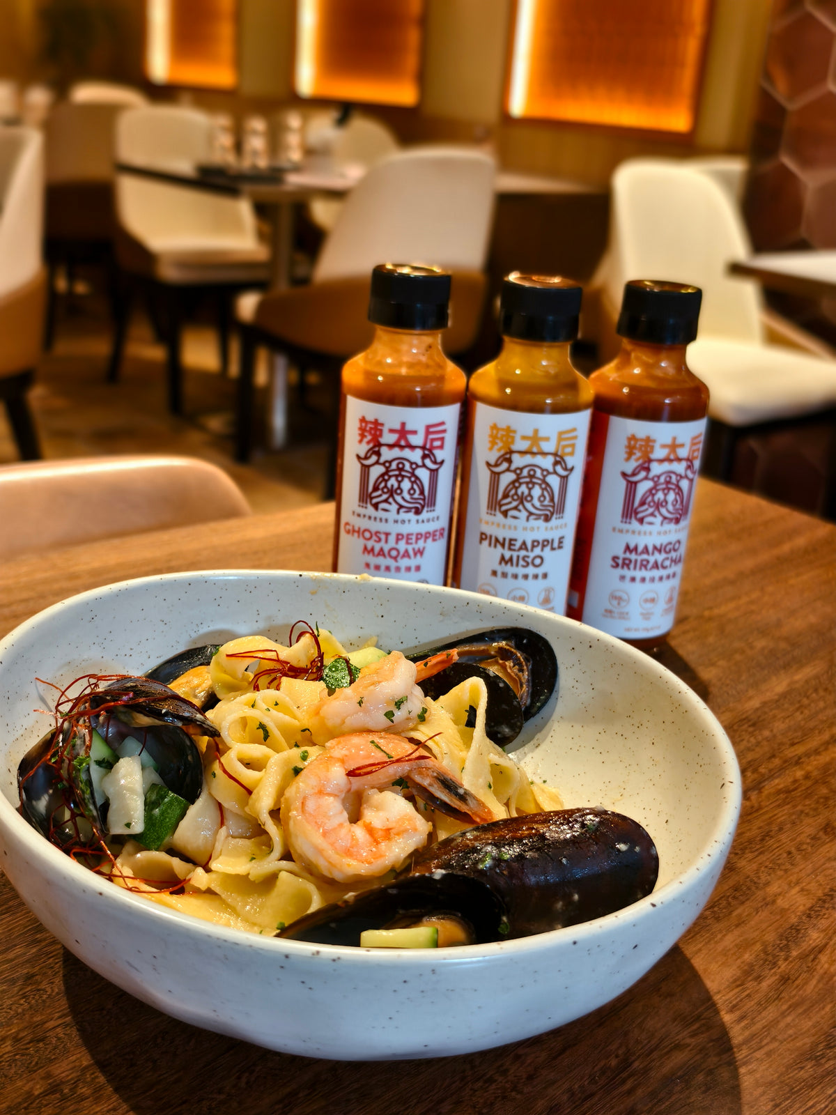 【小冰滿額贈】辣太后聯名餐點｜鬼椒馬告淡菜辣鮮蝦麵｜Pastaio Noodle Cafe 敦北店限定
