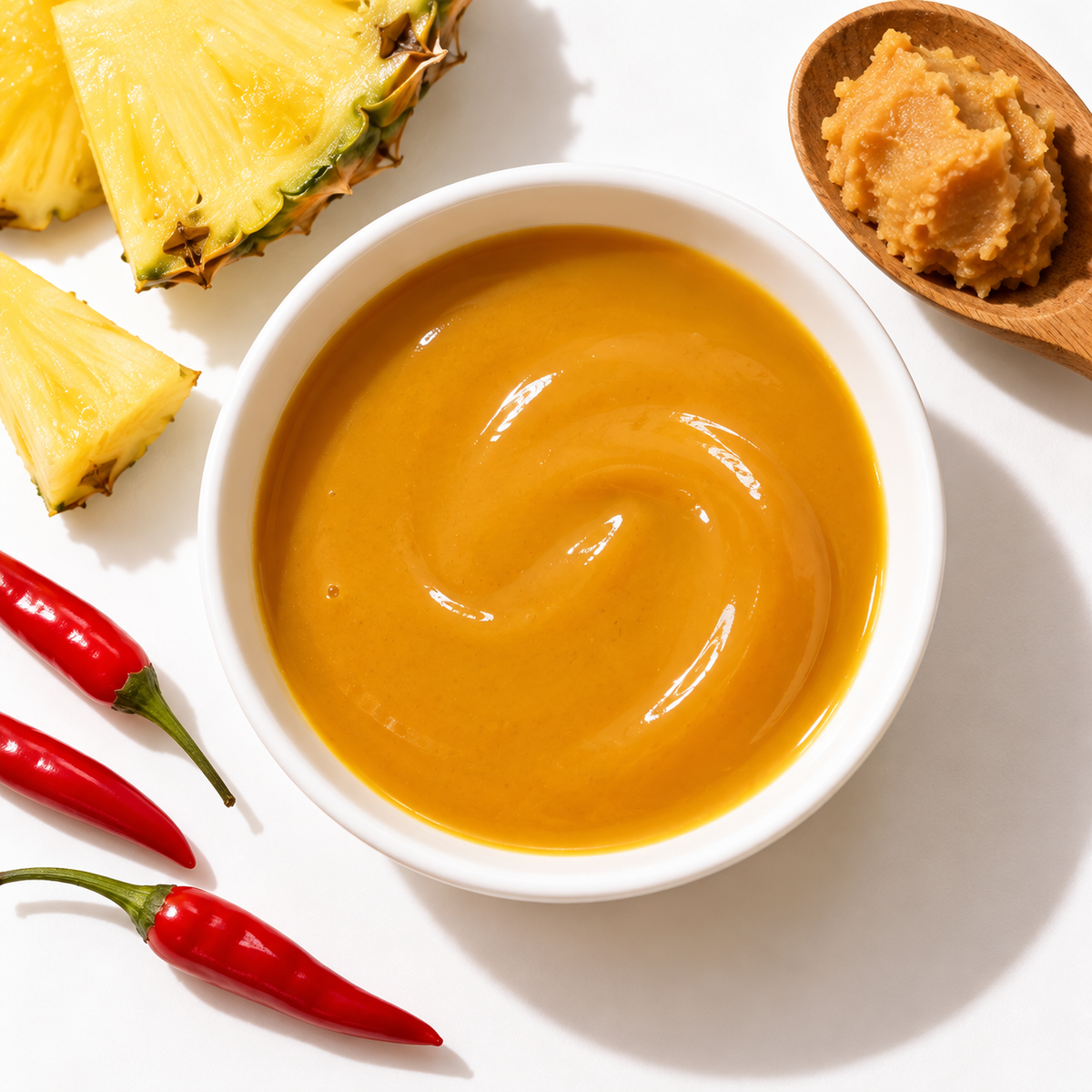 Pineapple Miso Hot Sauce | 1kg Food Service Bag