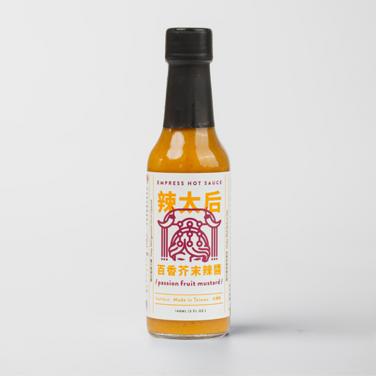 Passion Fruit Mustard Hot Sauce