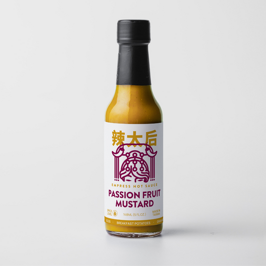Passion Fruit Mustard Hot Sauce